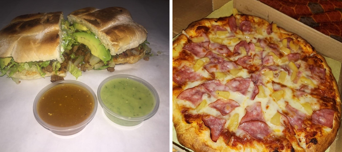 El Triunfo Pizzeria Menu