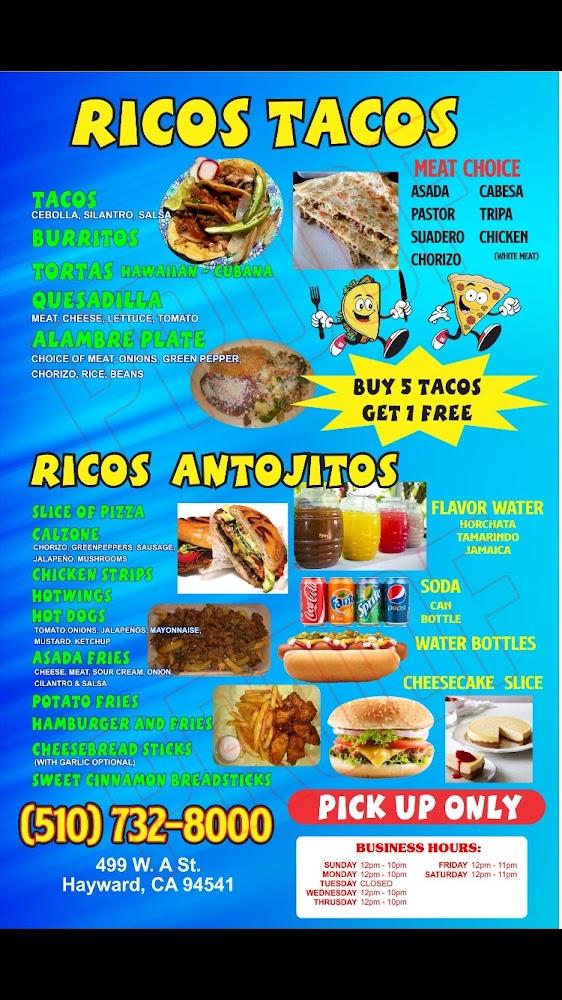 El Triunfo Pizzeria Menu image 4
